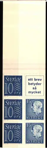 Schweden MH 6 ab postfrisch #KJ676