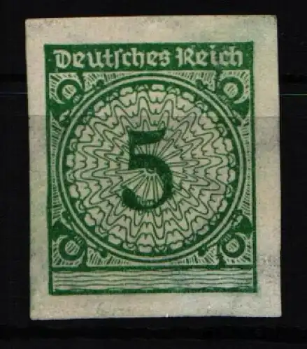 Deutsches Reich 338 U postfrisch ungezähnt #KP027