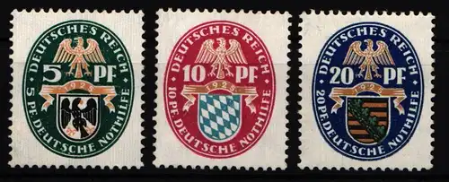 Deutsches Reich 375-377 postfrisch #KP040