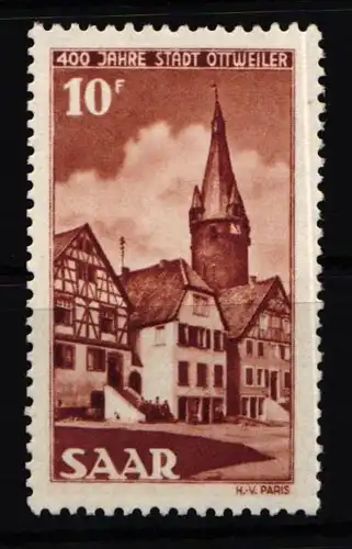 Saarland 296 postfrisch #KM563