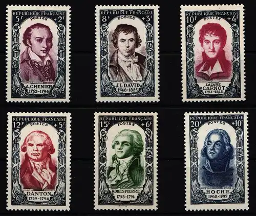 Frankreich 885-890 postfrisch #KM597