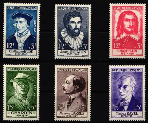 Frankreich 1094-1099 postfrisch #KR202