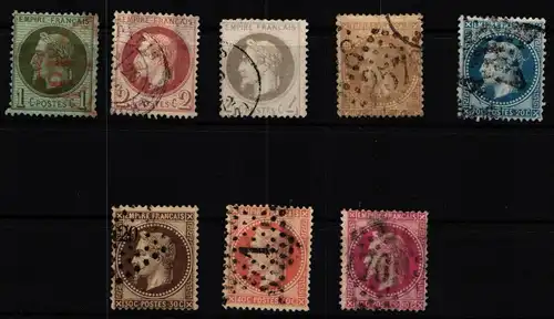 Frankreich 24-31 gestempelt #KR218