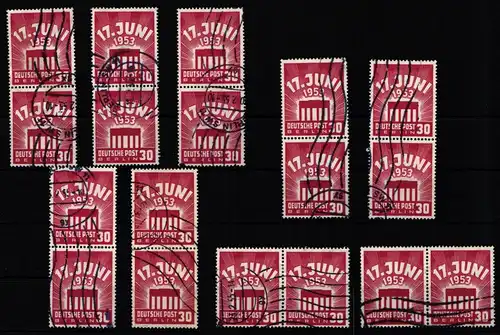 Berlin 18x 111 gestempelt #KR299