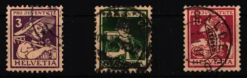Schweiz 130-132 gestempelt #KR351