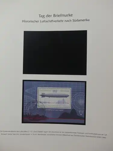 BRD Bund 2005-2007 gestempelt besammelt im Post dual Vordruck #LY508