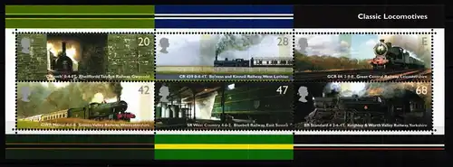 Großbritannien 2174-2179 postfrisch Block 18 #KQ007