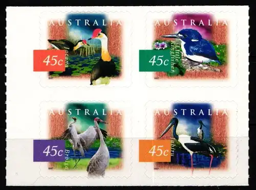 Australien 1645-1648 BA postfrisch aus Markenheftchen #KQ154