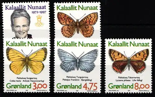 Dänemark Grönland 300-304 x postfrisch #KQ095