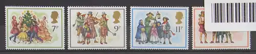 Großbritannien Jahrgang 1978 mit 756-780 postfrisch Dauerserie fehlt #KN249