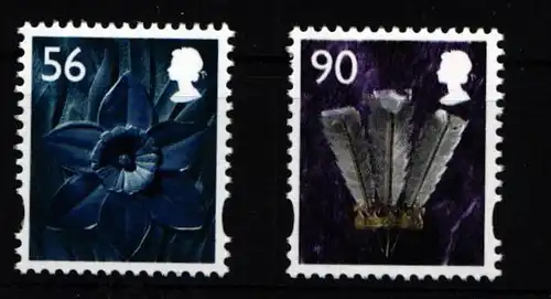 Wales, Regional Issues 105-106 postfrisch #KN307