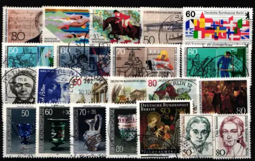 Berlin Jahrgang 1986 gestempelt #B-O-1986