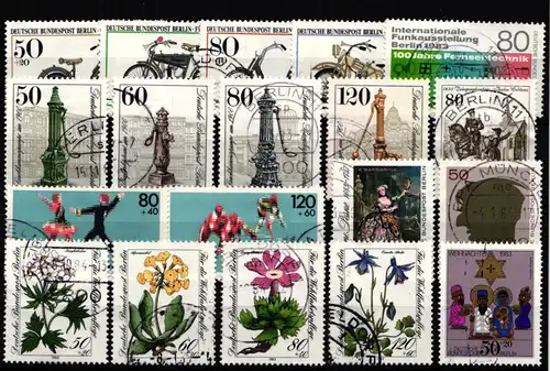 Berlin Jahrgang 1983 gestempelt #B-O-1983