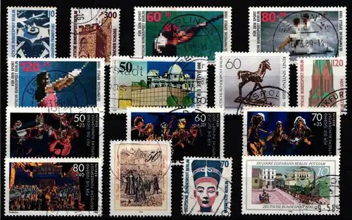 Berlin Jahrgang 1988 gestempelt #B-O-1988