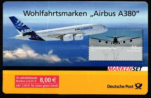 BRD Bund MH 74 postfrisch Markenheftchen #KR621