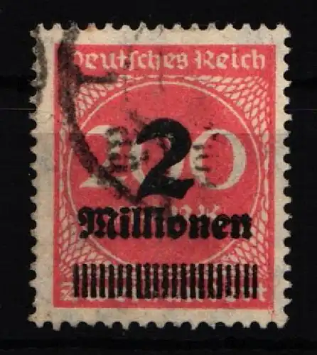 Deutsches Reich 309 gestempelt geprüft Infla Berlin #KQ364