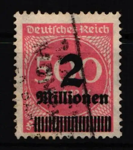 Deutsches Reich 311 gestempelt geprüft Infla Berlin #KQ359