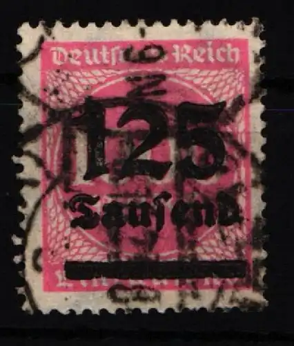 Deutsches Reich 291 gestempelt geprüft Infla Berlin #KQ371