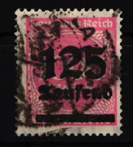 Deutsches Reich 291 gestempelt geprüft Infla Berlin #KQ372