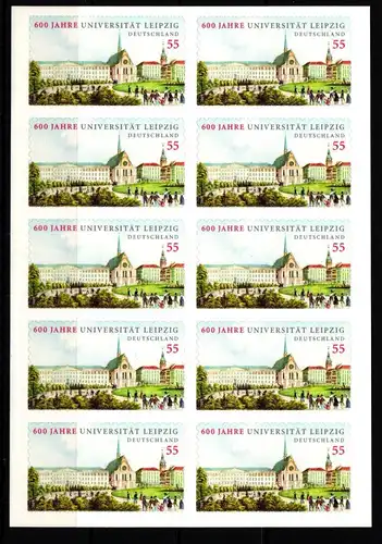 BRD Bund 2747 postfrisch als Folienblatt #KS050