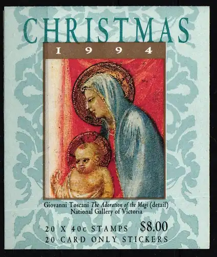 Australien 1435 D postfrisch Markenheftchen 84 #KQ572