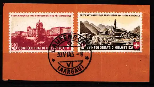 Schweiz 420-421 gestempelt #KP277