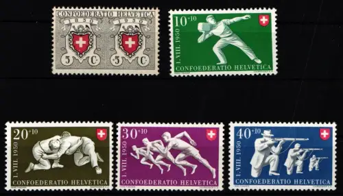 Schweiz 545-549 postfrisch #KP376