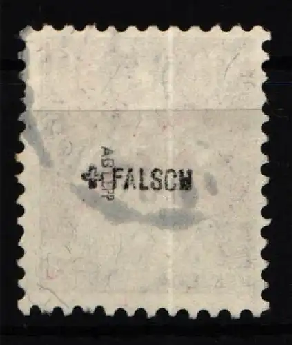 Schweiz 152 gestempelt Stempel falsch geprüft Abt BPP #KP519