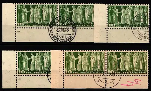 Schweiz 330 gestempelt Eckrand mit Formnummer #KR439