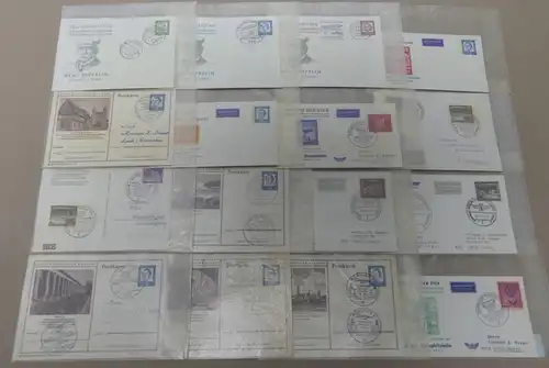 Berlin, BRD Bund Lot Sonderflüge auf Brief über 50 Stück #IM799