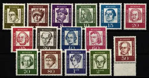 Berlin 199-213 postfrisch #KR819