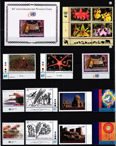 UNO Genf Jahrgang 2005 postfrisch #KR871