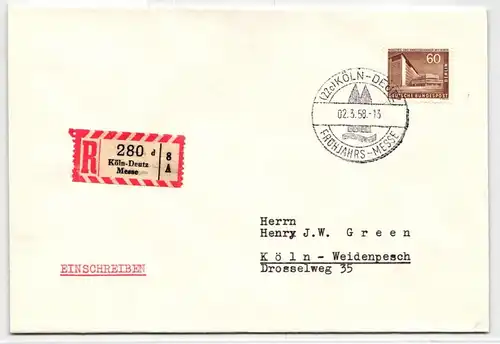 Berlin 151 auf Brief als Einzelfrankatur portogerecht #KQ746