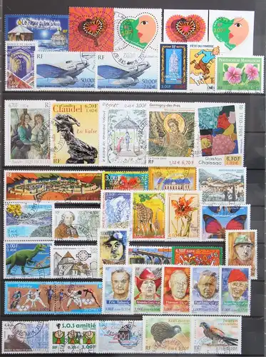 Frankreich Jahrgang 2000 postfrisch inkl MH #KO678