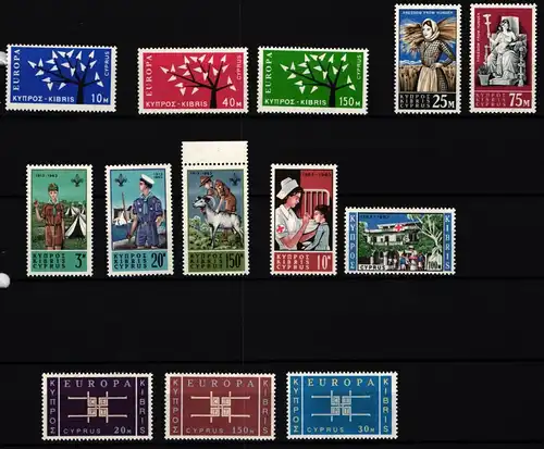 Zypern Jahrgang 1963 postfrisch #JV503