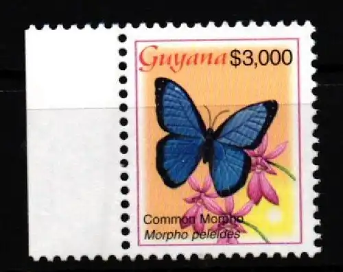 Guyana 7589 postfrisch Schmetterlinge #JV626