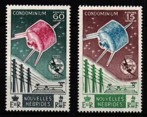 Neue Hebriden 210-211 postfrisch Satelliten #JV781