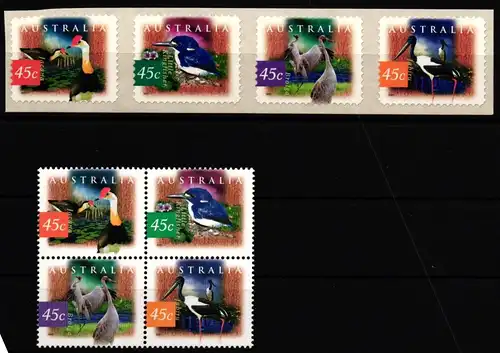 Australien 1641-1648 postfrisch Vögel #JV739