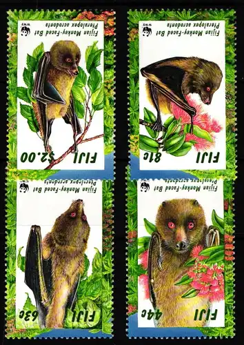 Fidschi 812-815 postfrisch Flughunde #JV745