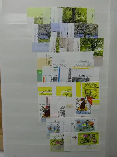 BRD Bund Lager 2012-2015 gestempelt im Einsteckalbum #LY600
