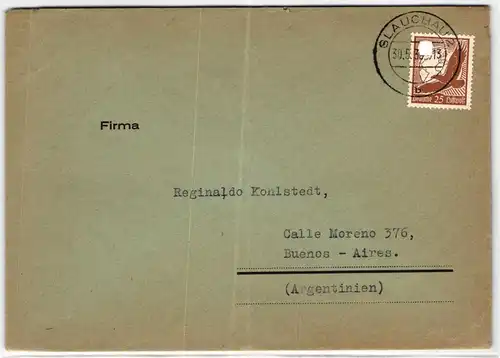 Deutsches Reich 533 auf Brief als Einzelfrankatur portogerecht #KT239