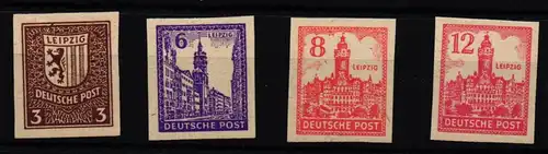 SBZ 156, 159-161 xU postfrisch #KT308