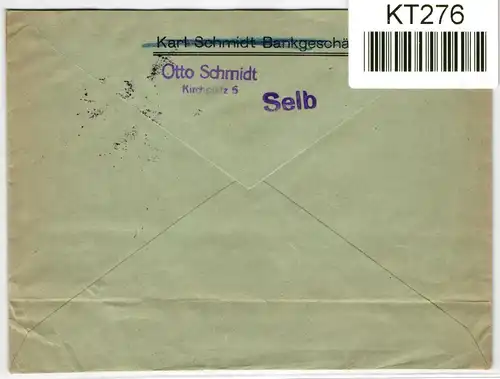 Deutsches Reich 646 auf Brief als Mehrfachfrankatur portogerecht #KT276