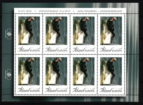 Aland 330 postfrisch Kleinbogen #KT378