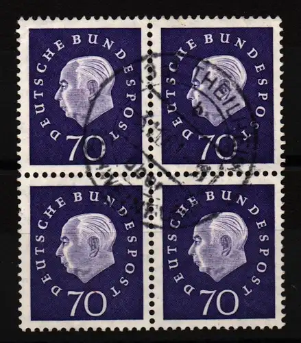 BRD Bund 306 gestempelt 4er Block #KT423