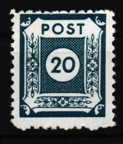 SBZ 48 D II postfrisch geprüft Ströh BPP #KT437