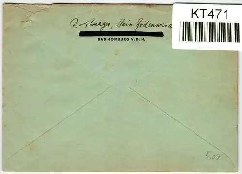 Deutsches Reich 703-705 auf Brief als Mischfrankatur portogerecht #KT471