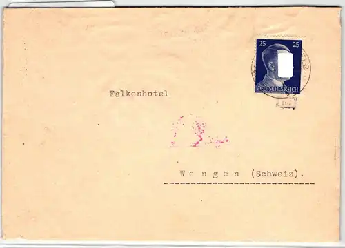 Deutsches Reich 793 auf Brief als Einzelfrankatur portogerecht #KT570