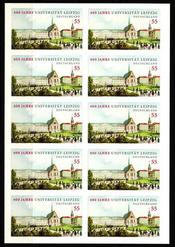 BRD Bund 2747 postfrisch als Folienblatt #KU873