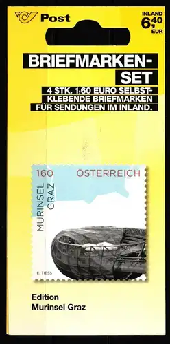 Österreich MH 0-34 postfrisch Markenheftchen #KU983